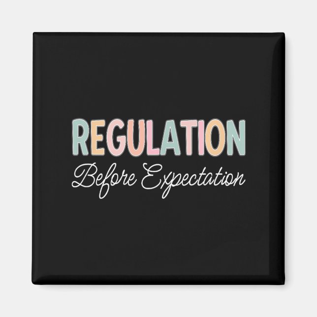 Regulation Before Expectation Magnet (Front)