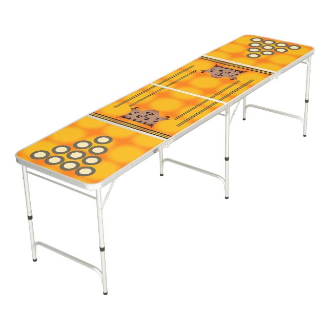 Regulation Size Beer Pong Table (Angled)