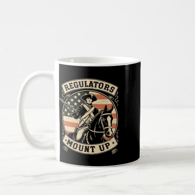 Regulators 4th Of July  Coffee Mug (Left)