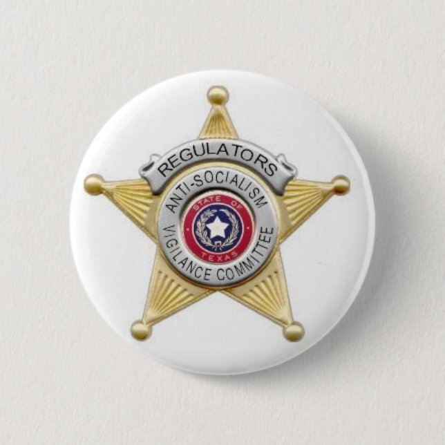 Regulators Badge Pinback Button (Front)