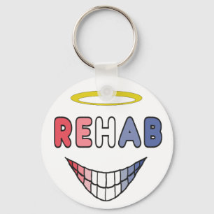 Rehab Angel Keychain