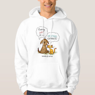 Rehab & Detox Cartoon: Recovery Sobriety DrugFree Hoodie