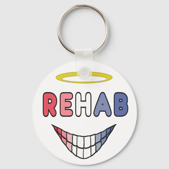 Rehab Keychain (Front)