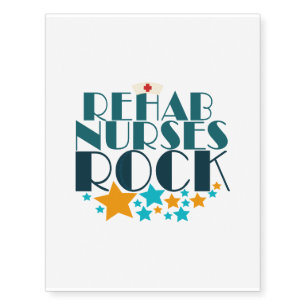 Rehab Nurses Rock Temporary Tattoos