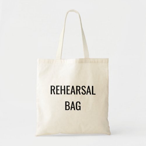 Rehearsal Bag