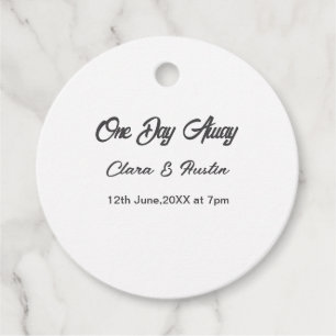Rehearsal dinner One day away night before name da Favor Tags