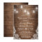 Rehearsal Dinner Rustic Wood Mason Jar Lights Lace