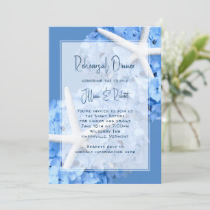 Rehearsal Dinner Seaside Garden Invitation
