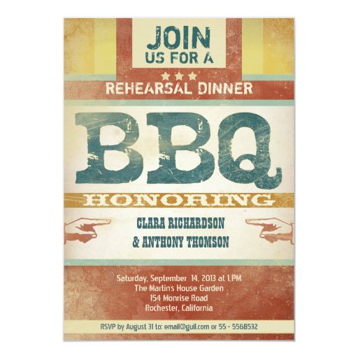 Unique Barbecue Invitations 9