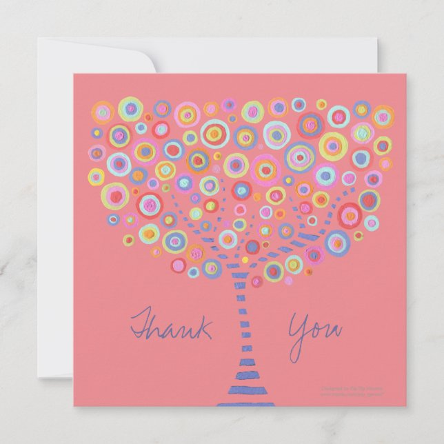 Rehearsal Dinner Wedding Circle Tree Invitation (Front)