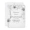 Rehearsal Dinner Wedding Silver White Rose Blossom