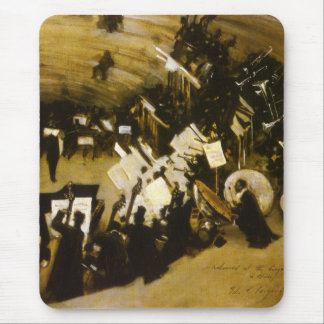 Rehearsal of the Pasdeloup Orchestra by JS Sargent Mouse Pad