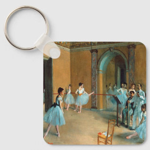 Rehearsal on the Foyer of the Opera La Rue Keychain