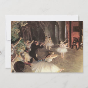 Rehearsal on the Stage by Edgar Degas