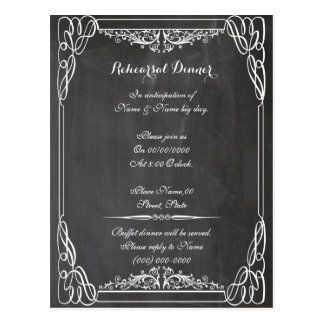 Rehearsal Dinner Invitations Announcements Zazzle Blue Chevron Rehearsal Dinner Invite Postcard