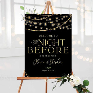 Rehearsal Welcome Sign, Rehearsal Dinner Sign, Reh Foam Board