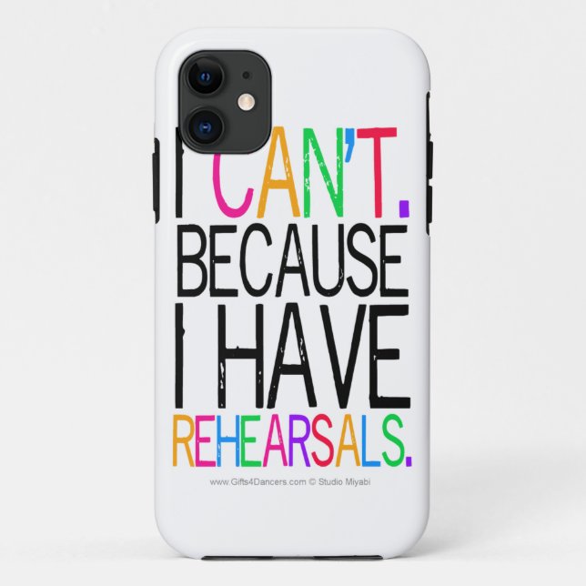 Rehearsals iPhone 5 Case (Back)