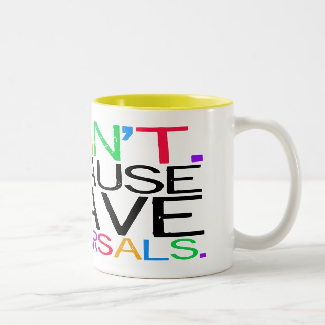 Rehearsals Mug (Right)