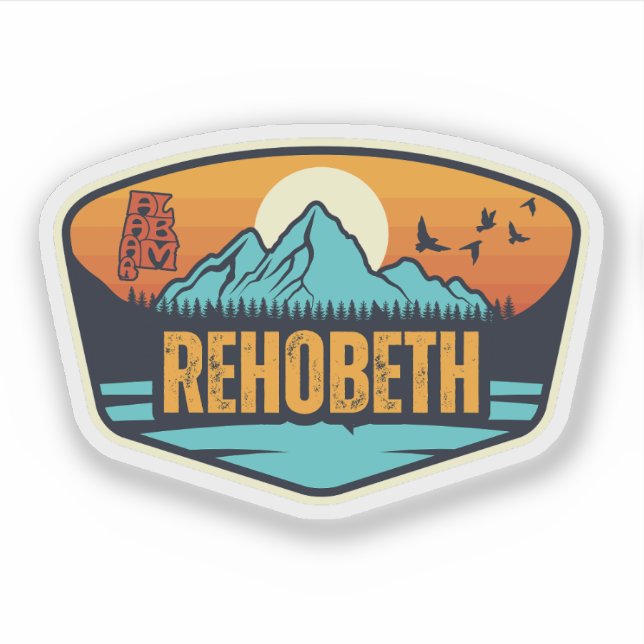 Rehobeth, Alabama Sticker (Front)