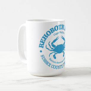 Rehoboth Beach (crab) Coffee Mug