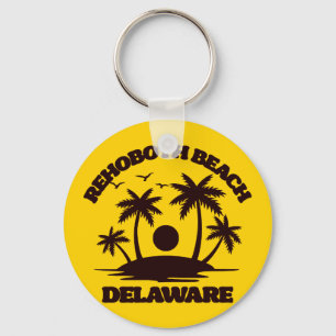 Rehoboth Beach Delaware Keychain