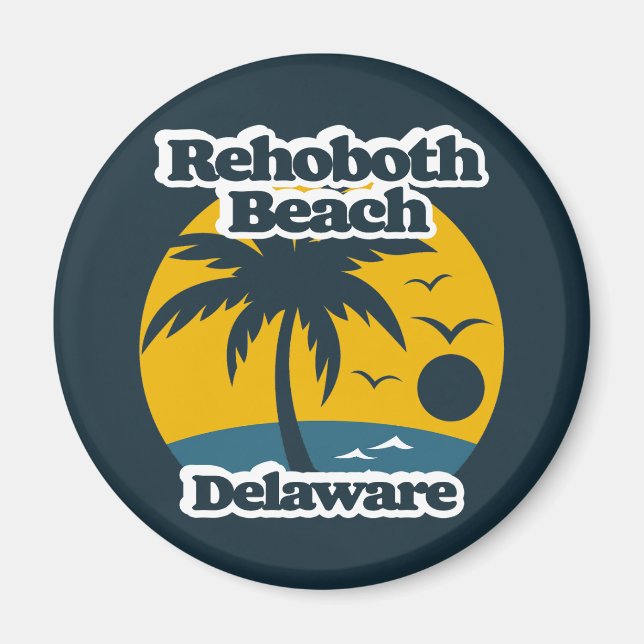 Rehoboth Beach Delaware Magnet (Front)