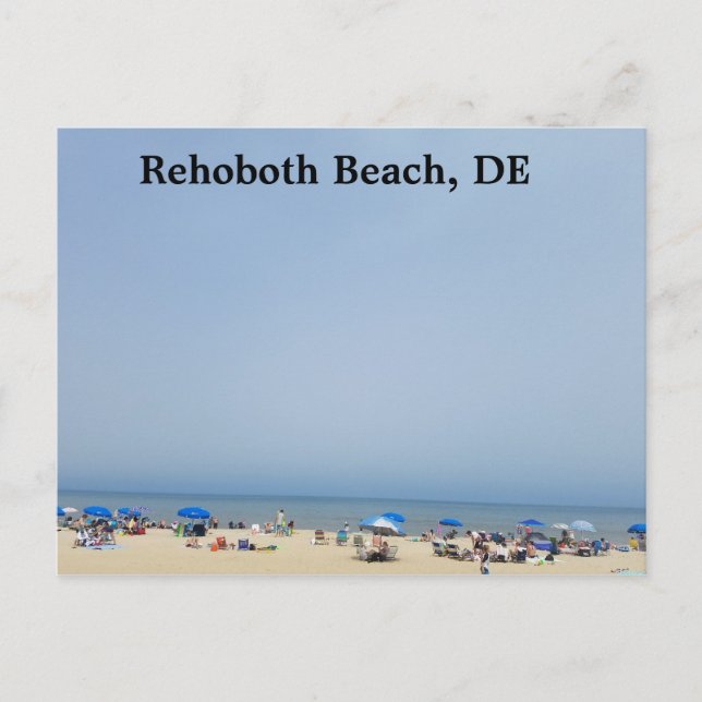 Rehoboth Beach, Delaware Postcard (Front)