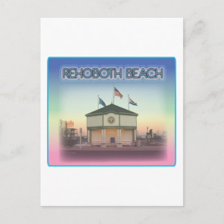 Rehoboth Beach Delaware - Rehoboth Ave Scene Postcard