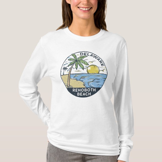 Rehoboth Beach Delaware Vintage T-Shirt (Front)