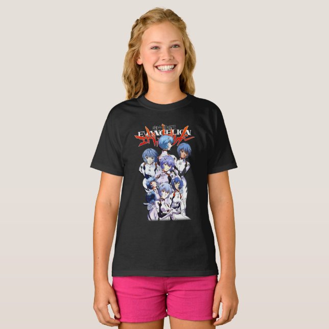 Rei Ayanami Evangelion Classic T-Shirt (Front Full)