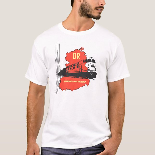Reichbahn DDR. T-Shirt (Front)
