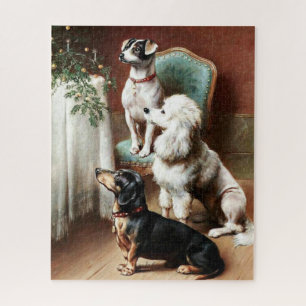 Reichert - A Christmas Treat, fine art, Jigsaw Puzzle