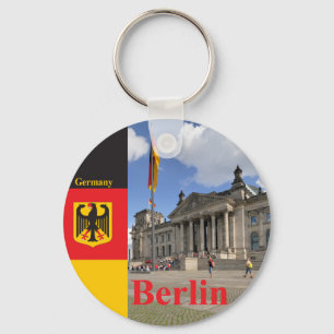 Reichstag building. Berlin, Germany Keychain