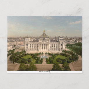 Reichstag Building, Berlin Germany Postcard