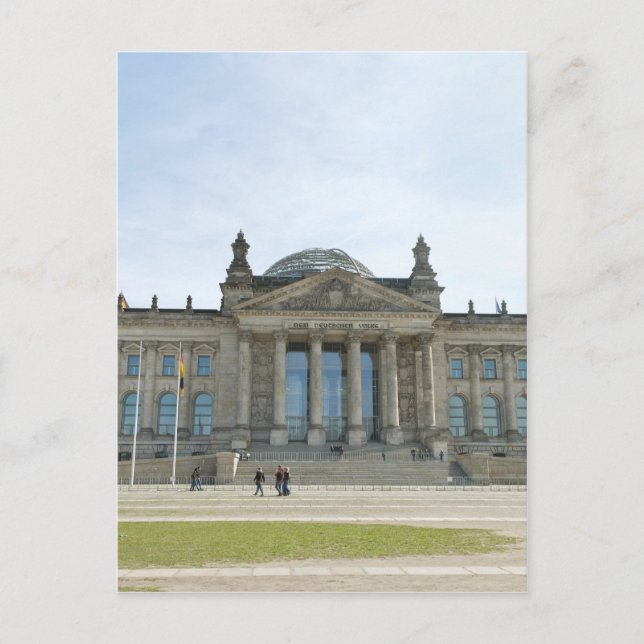 Reichstag Building in Berlin Postcard (Front)