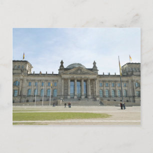 Reichstag Building in Berlin Postcard