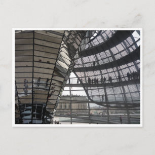 reichstag dome berlin postcard