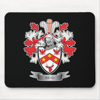 Reid Family Crest Coat of Arms Mouse Pad