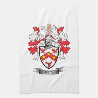 Reid Family Crest Coat of Arms Towel