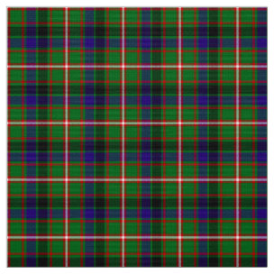 Reid Green Tartan Crest Black Garden Flag