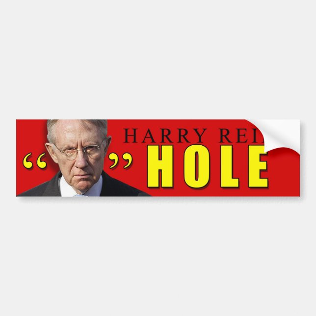 REID HOLE BUMPER STICKER (Front)