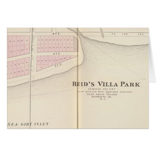 Reid's Villa Park, NJ Cards (Front Horizontal)
