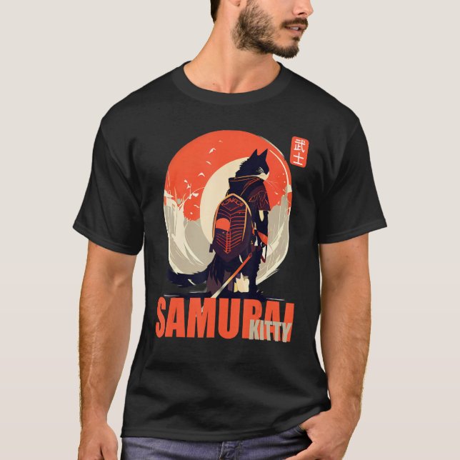 Reigning Supreme The Samurai Kitty Takeover T-Shirt (Front)