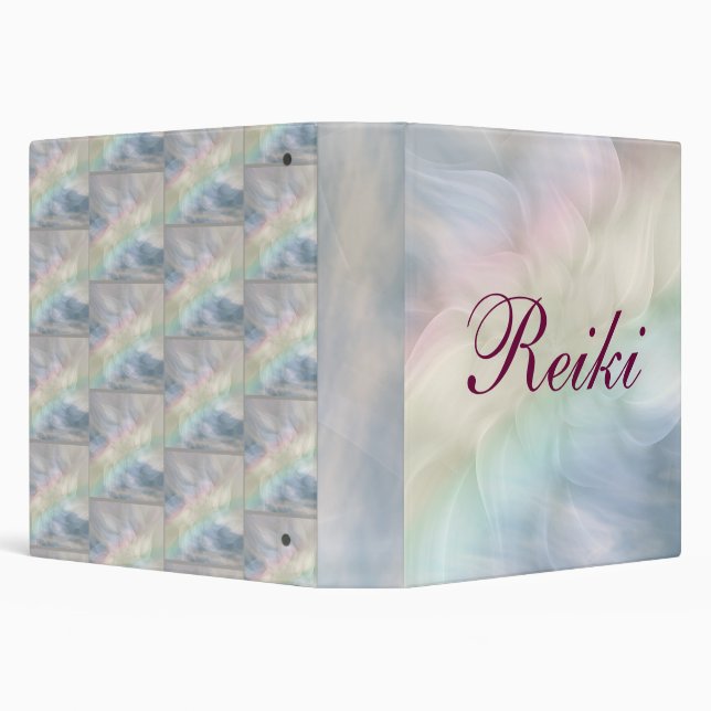 Reiki 3 Ring Binder (Background)