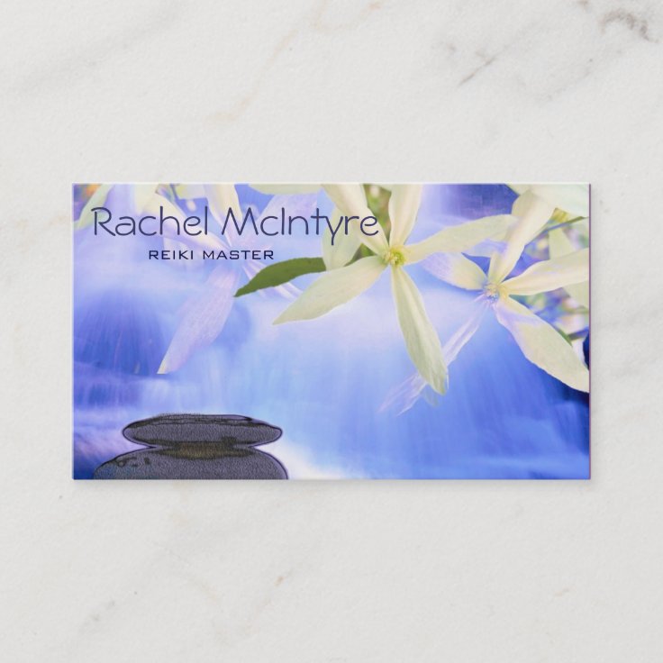Reiki Business Card Zazzle