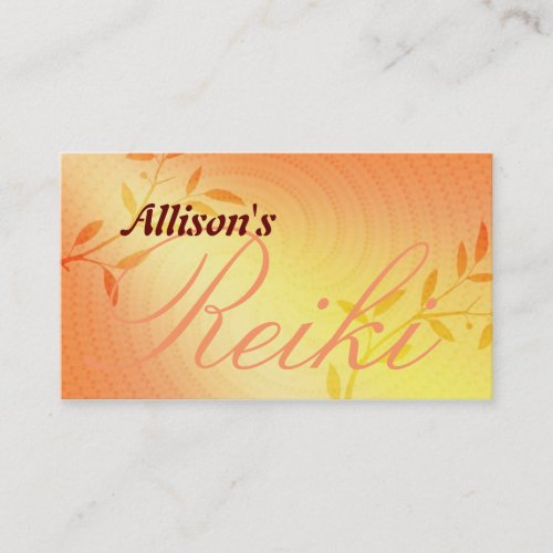 Reiki Business Cards