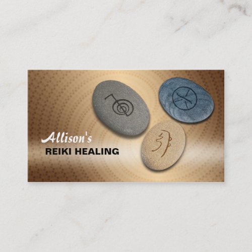 Reiki business cards