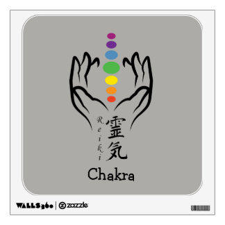 Reiki/Chakra emoji Wall Decal