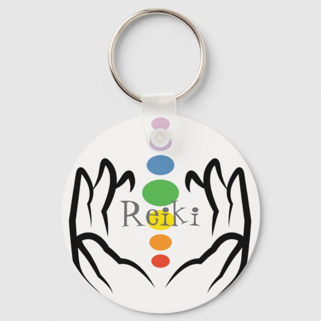 Reiki/Chakra Keychain (Front)