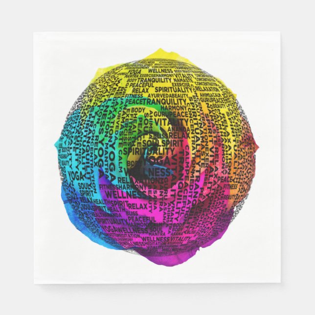 Reiki/Chakra Napkins (Front)